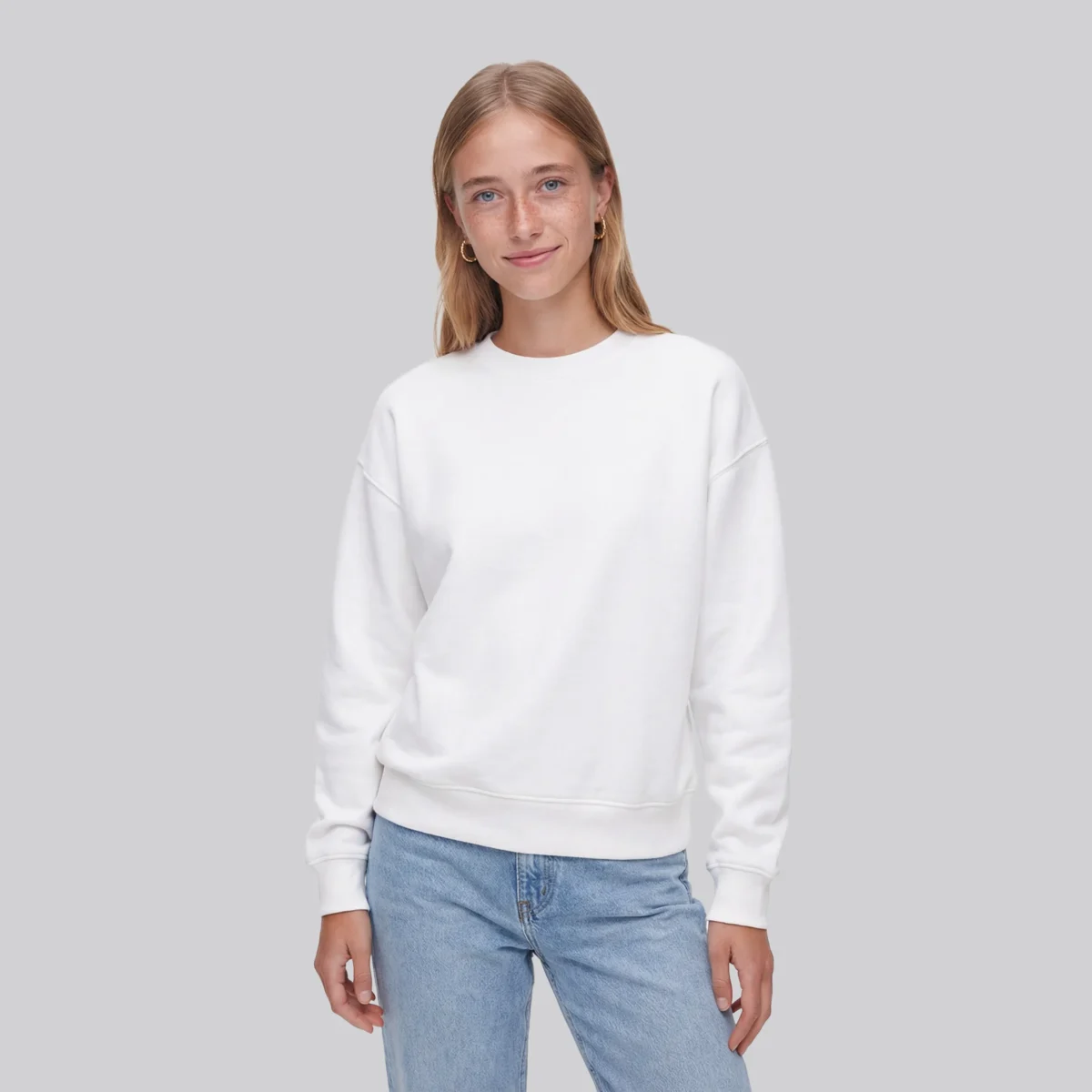 Bluza boxy crewneck